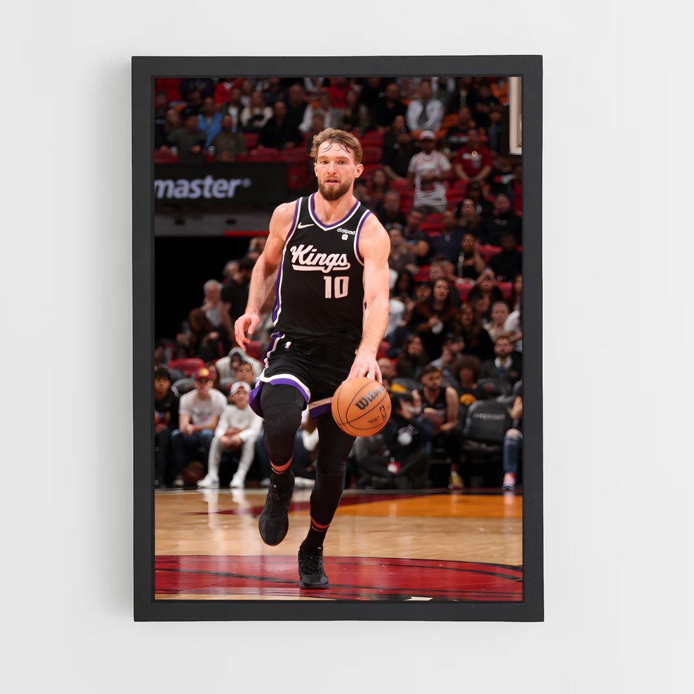 Poster Domantas de sabonis – affiche Basketball (vue 2)